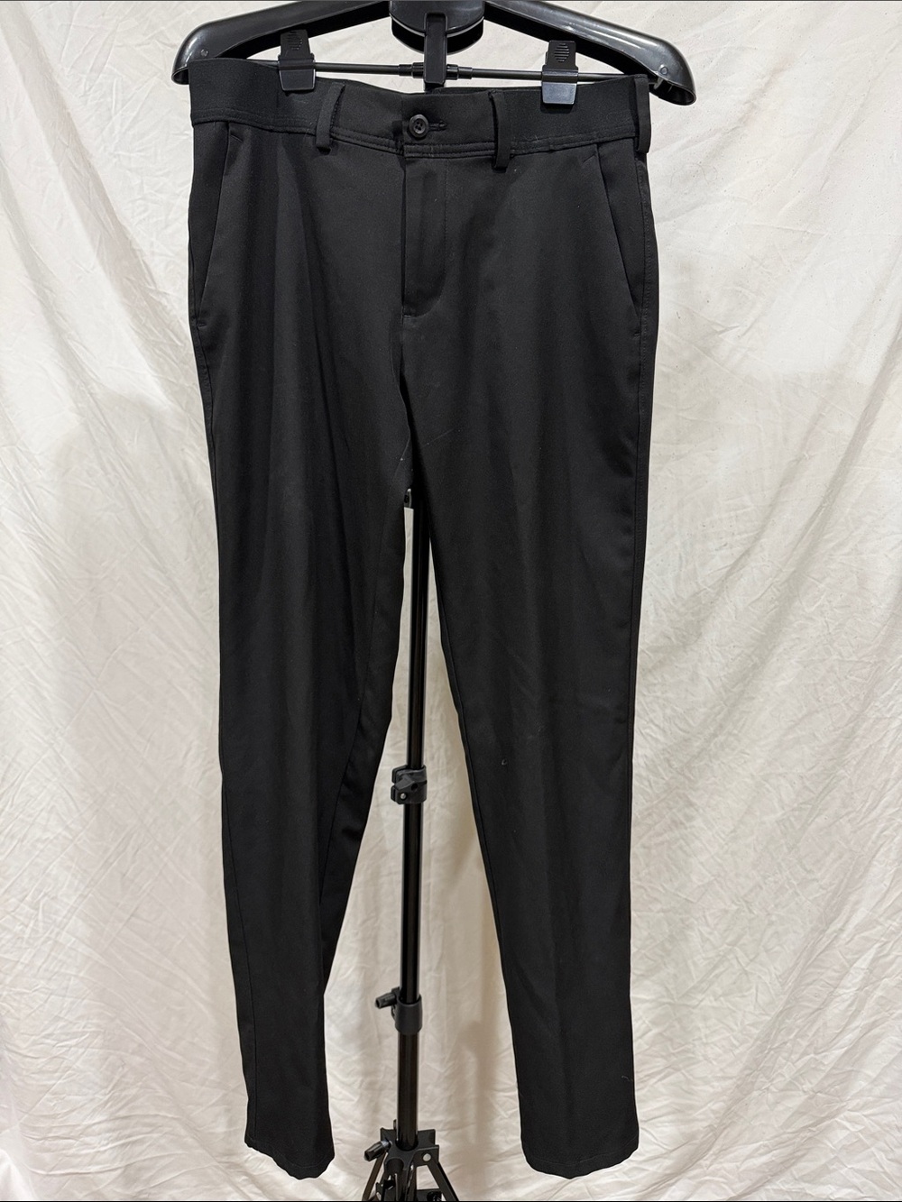 Haggar Black Men's Slim Dress Pants